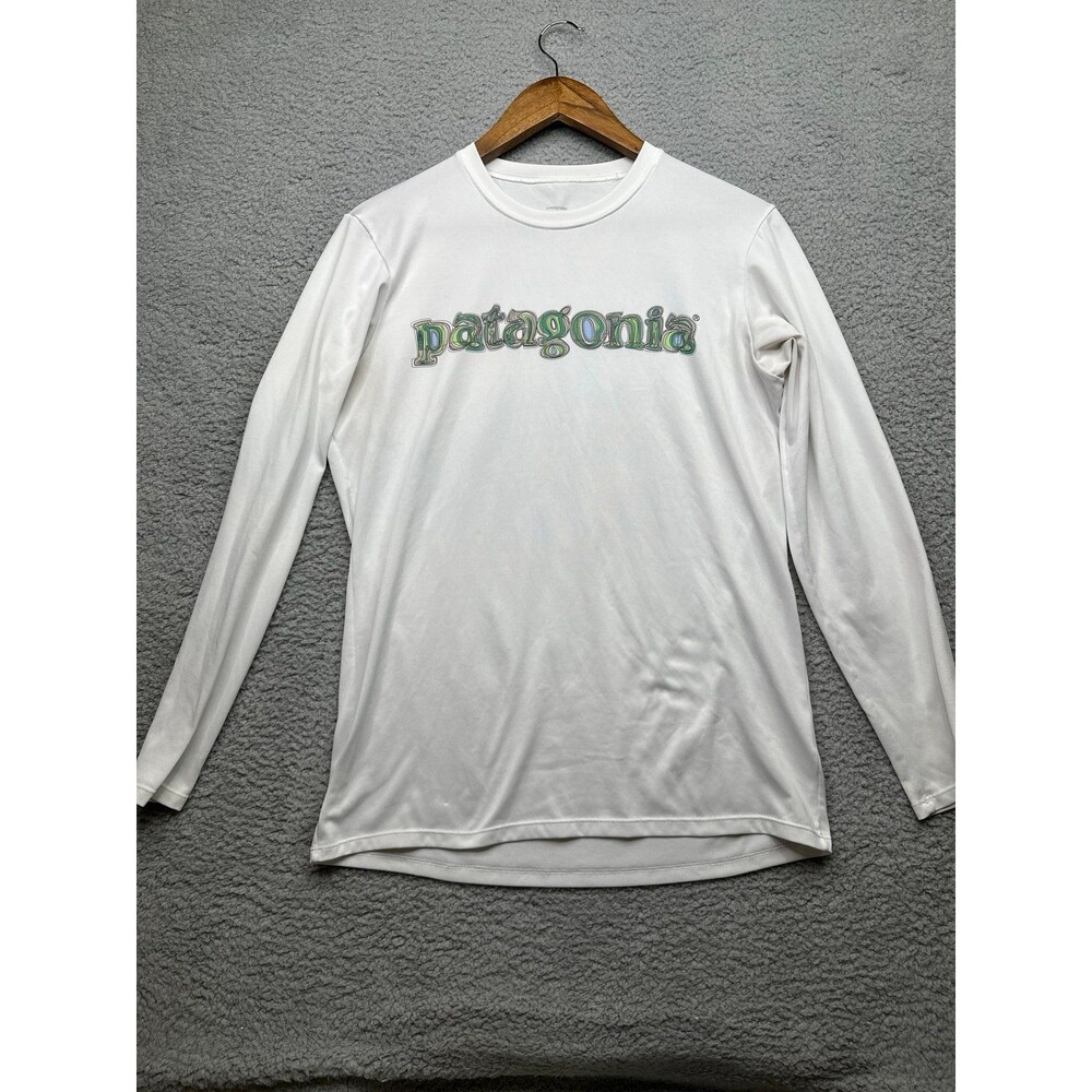Patagonia men’s cap graphic crew baselayer SZ medium